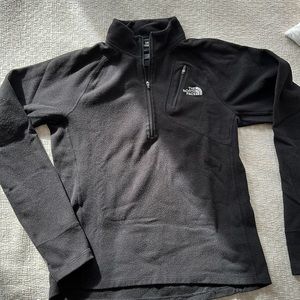 North Face fleece quarter zip